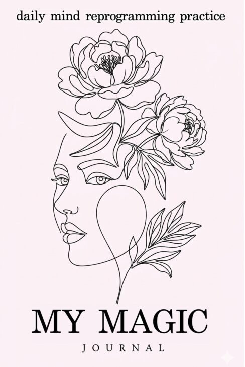 MY MAGIC JOURNAL - Daily Mind Reprogramming Practice - Premium transformational daily ritual journal